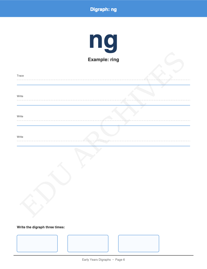 Digraphs: ch sh th ng nk: Digraphs: ch sh th ng nk: Page 6: Digraph: ng