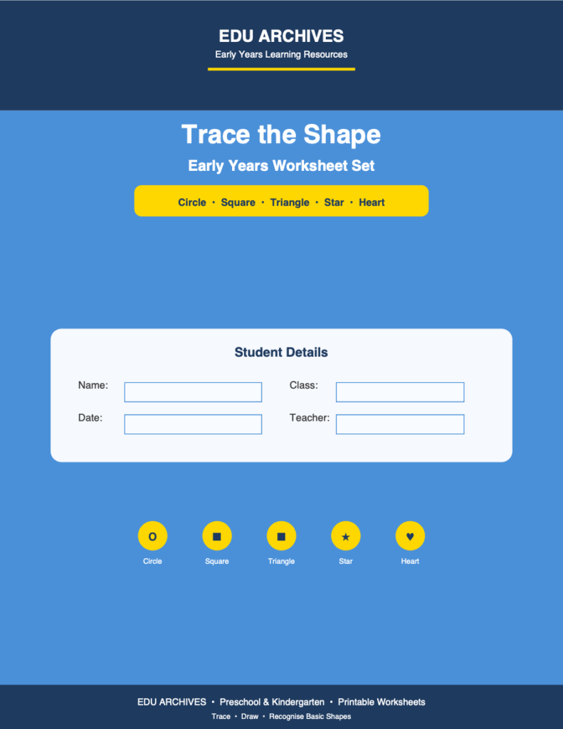 Cover of Trace the Shape