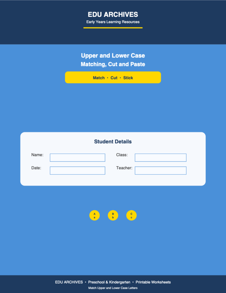 Cover of Upper and Lower Case Matching